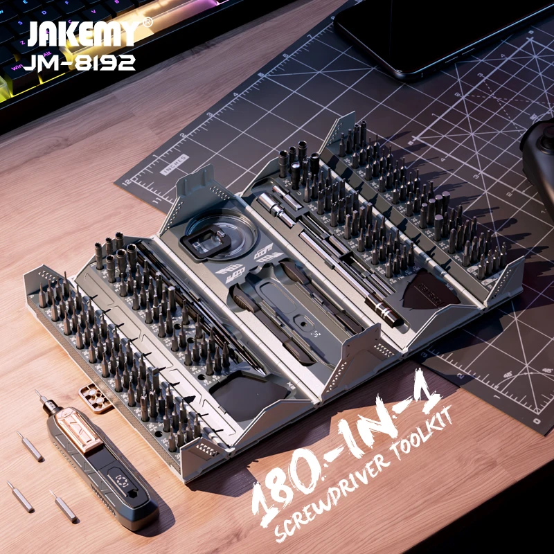 JAKEMY JM-8192 180-in-1 Precis - огляд і ціна Electronics Repair Gadgets