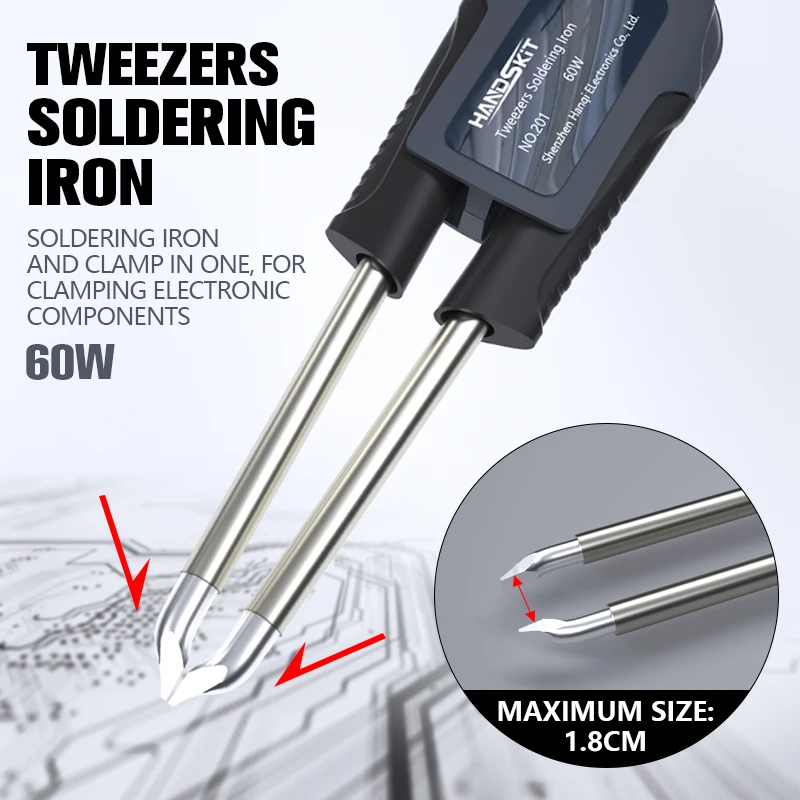 T12 Soldering Station Tweezers - огляд і ціна Electronic Gadgets