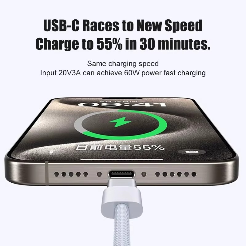 Usb A to Type C Color Cable 20 - огляд і ціна Electronics Gadgets Wholesale