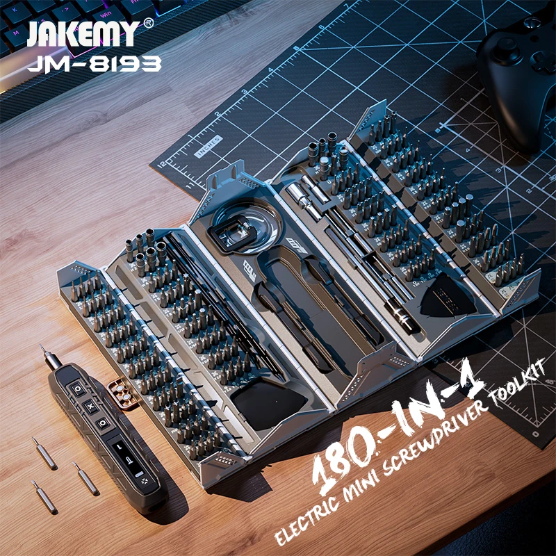 JAKEMY JM-8193 180-in-1 Electr - огляд і ціна Electronics Repair Gadgets