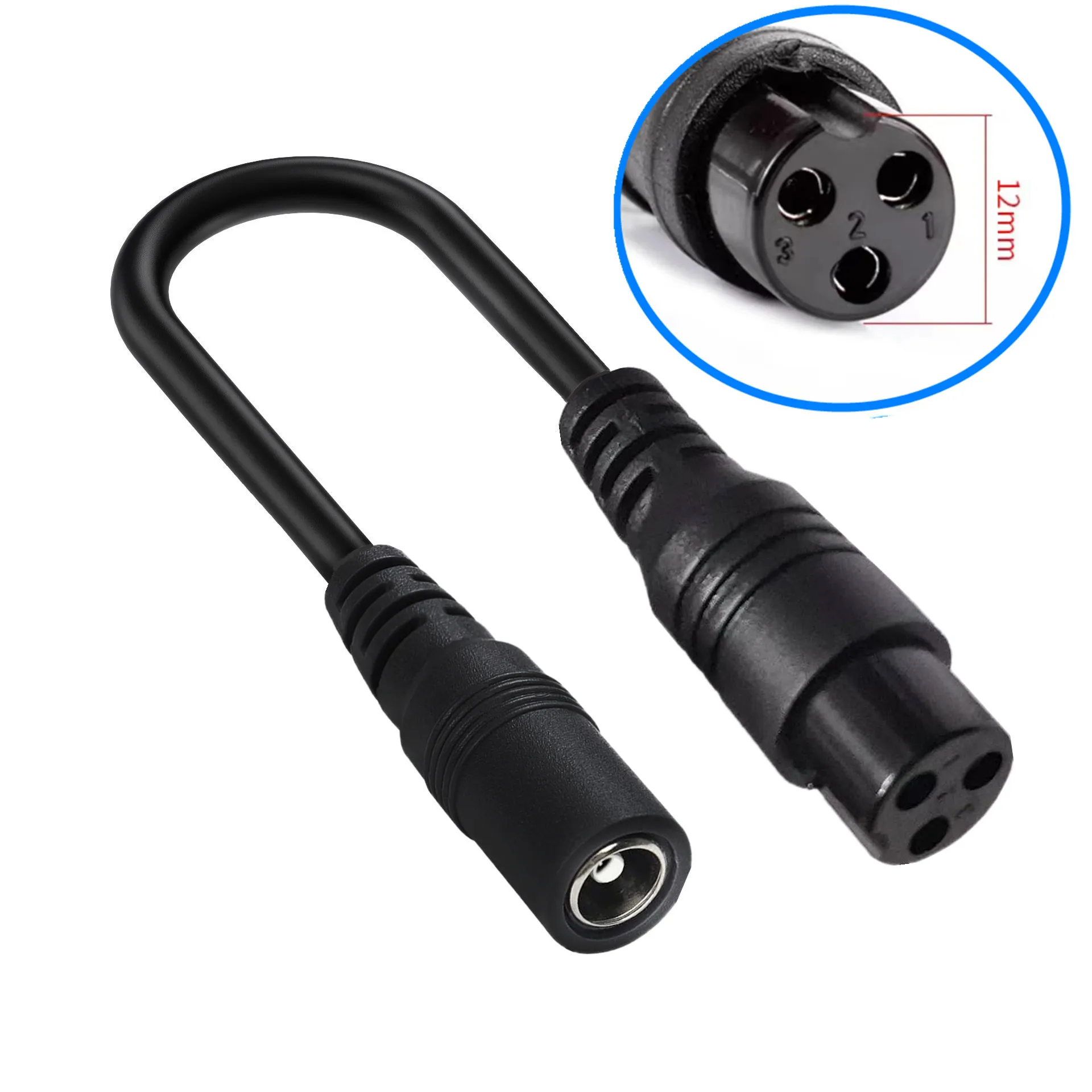 DC 5.5X2.1 To M12 M16 3Pin XLR - огляд і ціна Electronics Gadgets Wholesale