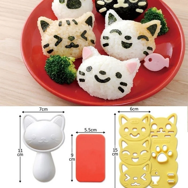 1Set Silicone Rice Ball Mould  - огляд і ціна Japanese Electronics Gadgets