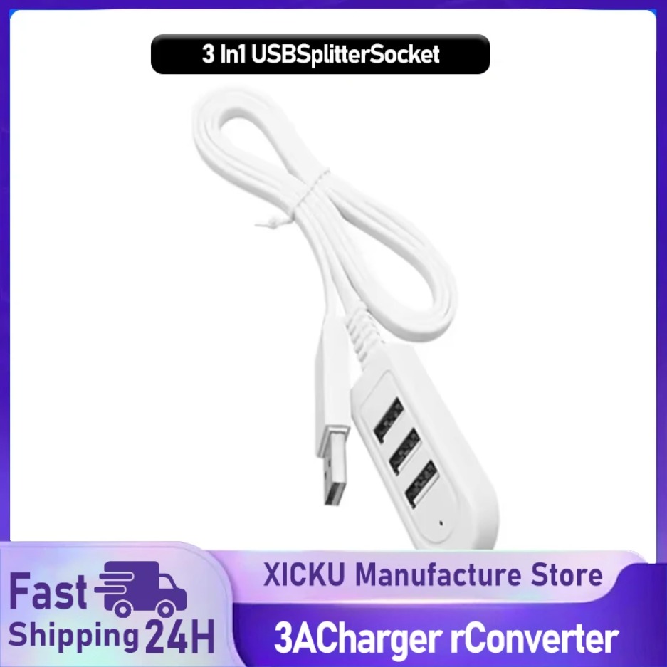 3 In 1 USB Splitter Socket Mul - огляд і ціна Electronics Gadgets Wholesale