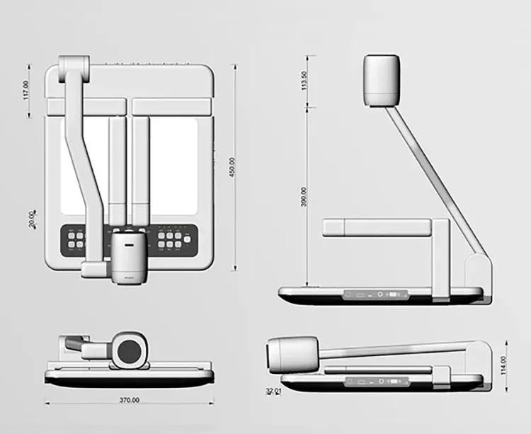 NEW Top 10 Arts Industrial Cor - огляд і ціна Document Camera Visualizer