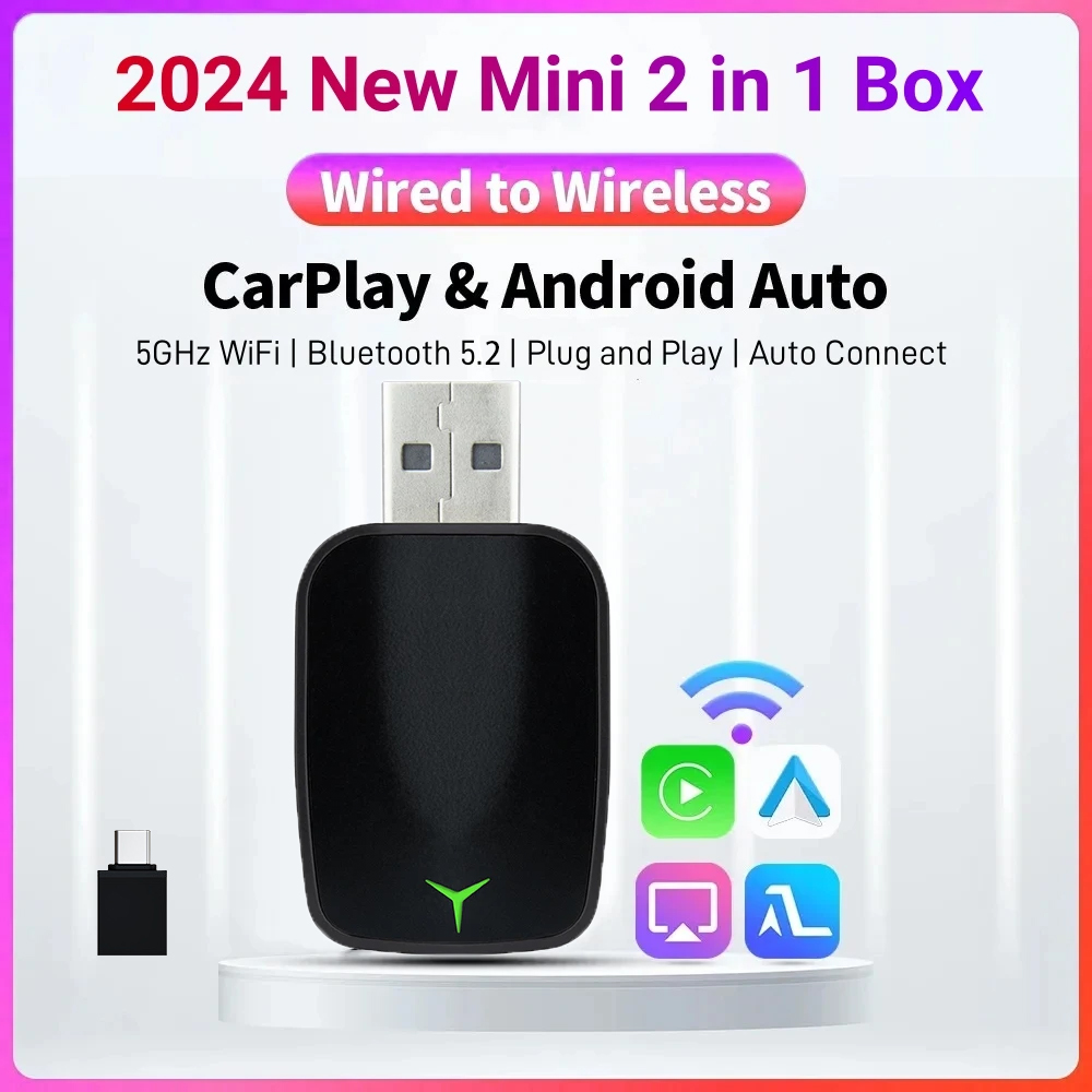 New Wired To Wireless Carplay  - огляд і ціна Electronic Gadgets