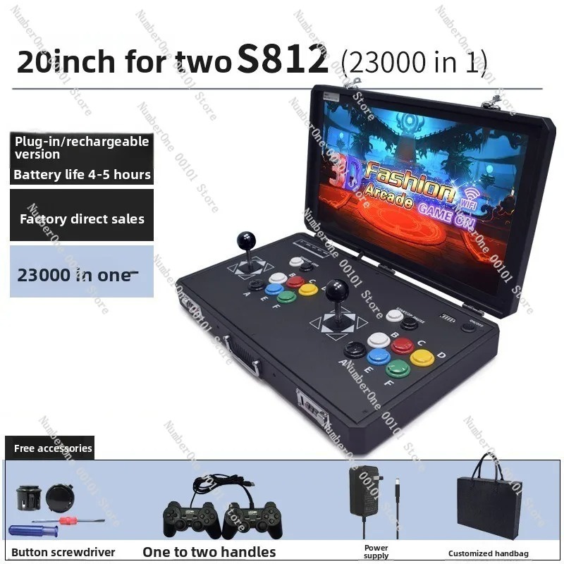 Portable Retro Arcade Game Con - огляд і ціна Handheld Game Console