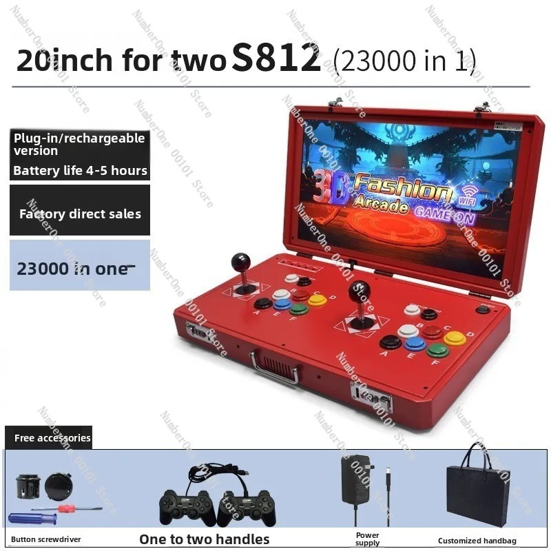 Portable Retro Arcade Game Con - огляд і ціна Handheld Game Console